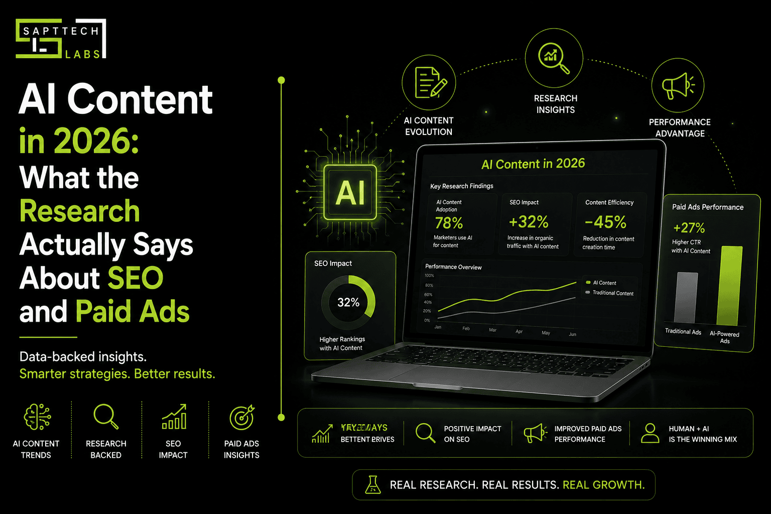 AI Content in 2026: What the Research Actually Says About SEO and Paid Ads