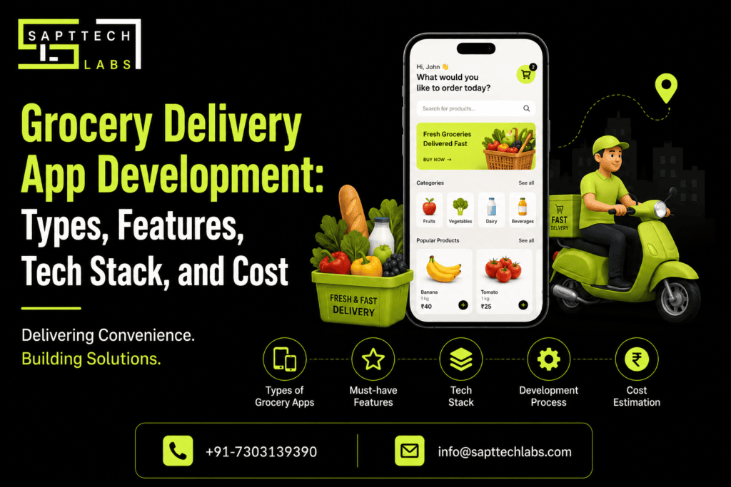 Grocery Delivery App Development