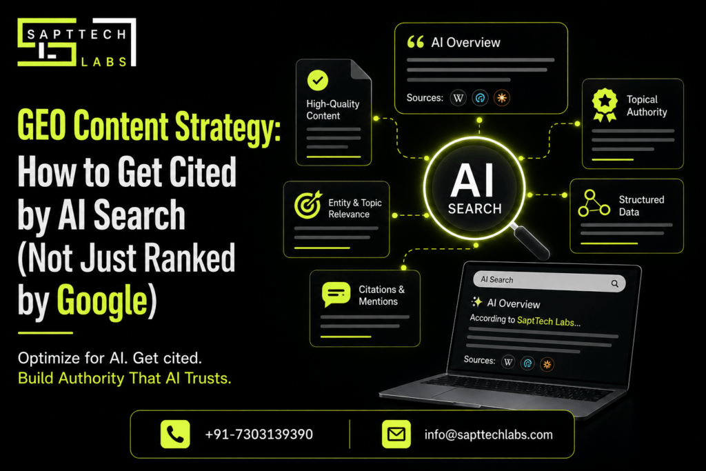 GEO Content Strategy