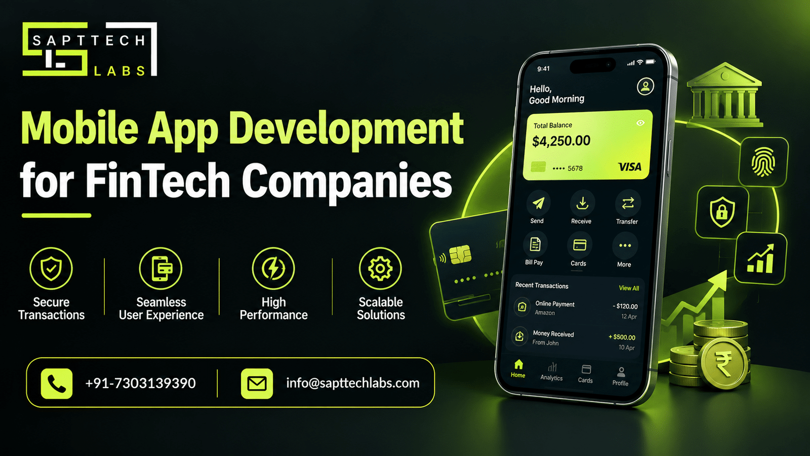 Mobile App Development for FinTech Companies