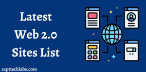 Web 2.0 Sites List | Sapttechlabs
